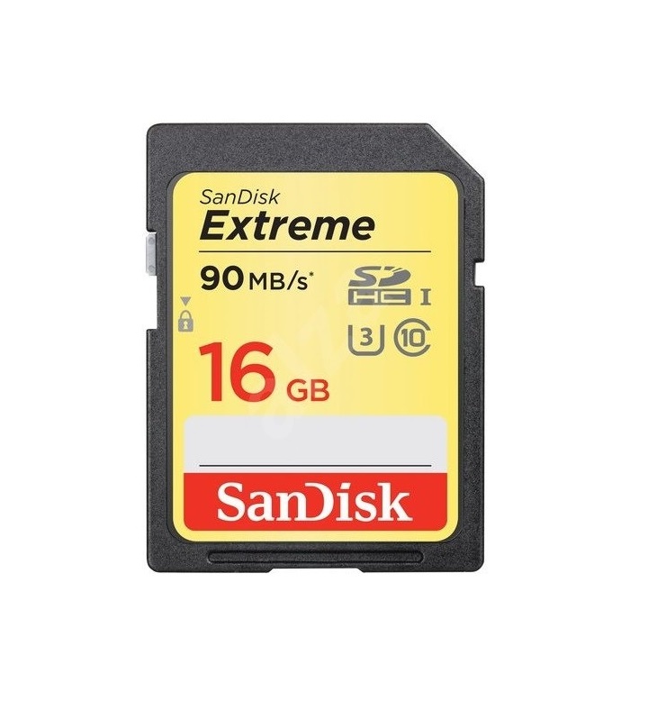 Pamäťová karta SanDisk Extreme 16GB Class 10